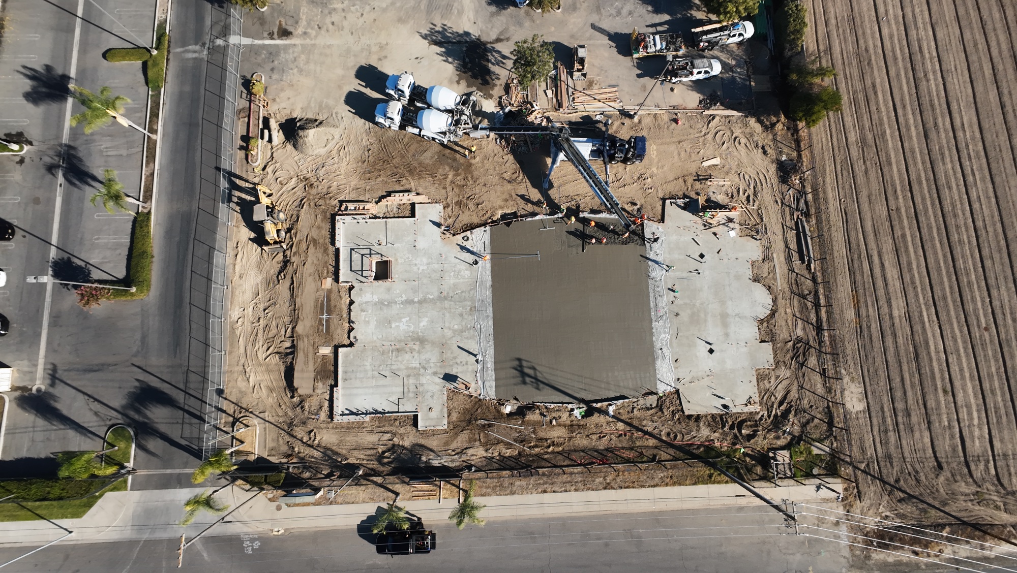 Foundation Concrete Pour Complete